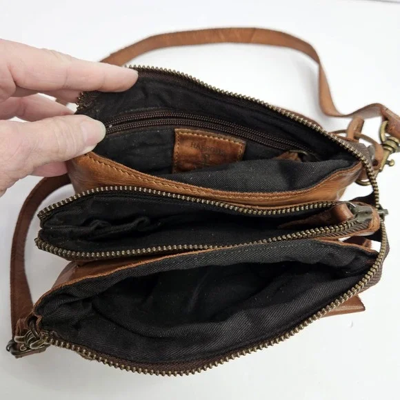 Harbour 2nd Leather Crossbody Strape 48" - Picture 4 of 4